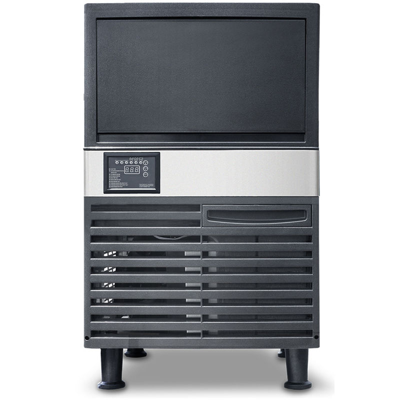 2025 Commercial Cube Ice Maker Machine High Quality Stainless Steel 15kg Ice Storage Air Cooling Compressor Hot Sell for Hotels